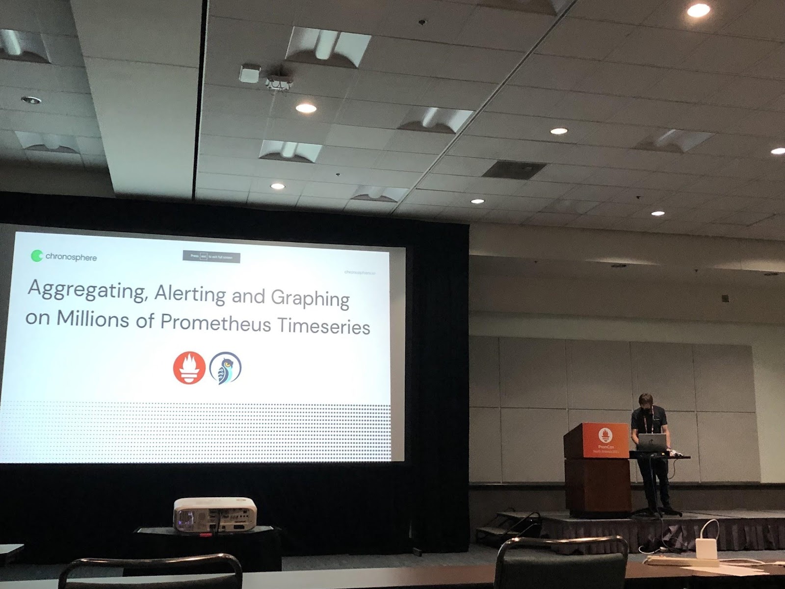 A talk regarding Aggregating, Alerting and Graphing on Millions of Prometheus Timeseries presented by Rob Skillington
