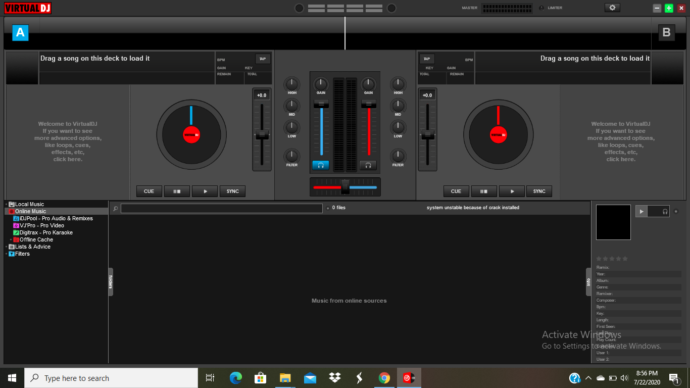 Virtual Dj Pro Infinity 8 3 All Consoles All Controllers Multilanguage Ebay