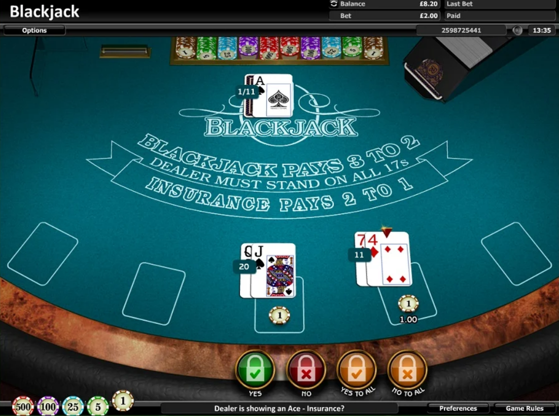 blackjack casino software - Realistic Games Blackjack