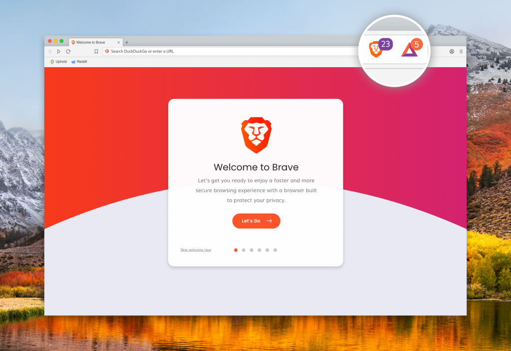 Brave browser br