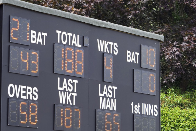 Cricket score types
