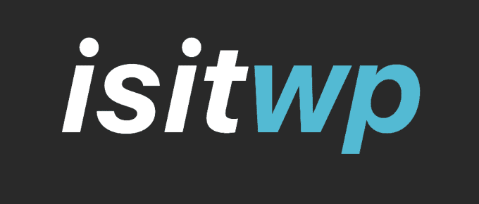 IsItWP logo.