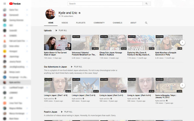 A screenshot of Watchmarker, a Chrome extension for YouTube.