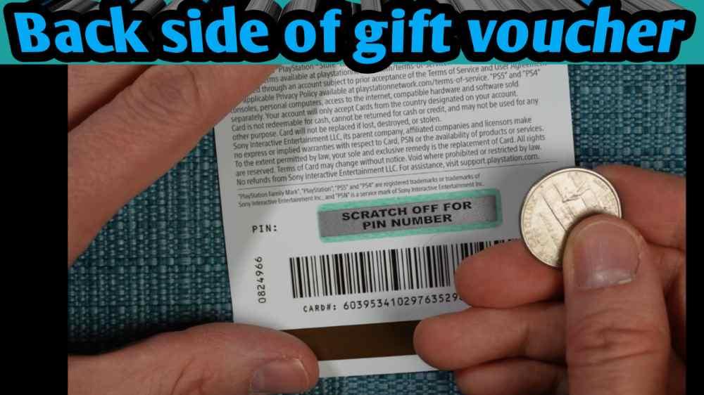 Procedure For Adding A Gift Card step 1