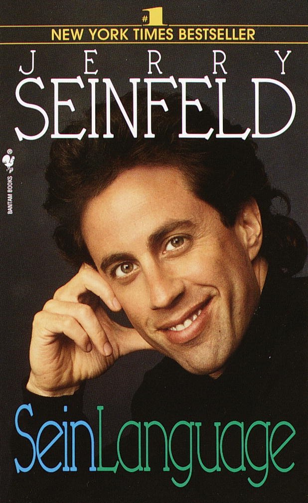 Seinlanguage by Jerry Seinfeld - book cover 