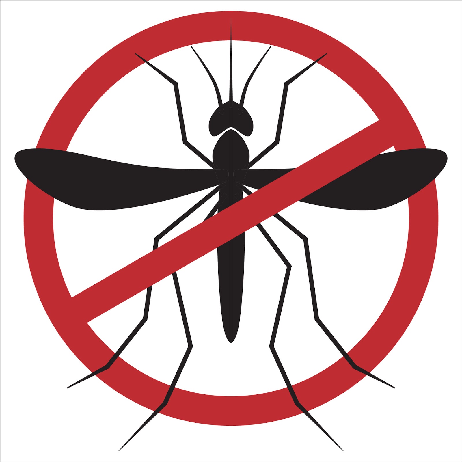 Símbolo de ícone anti mosquito