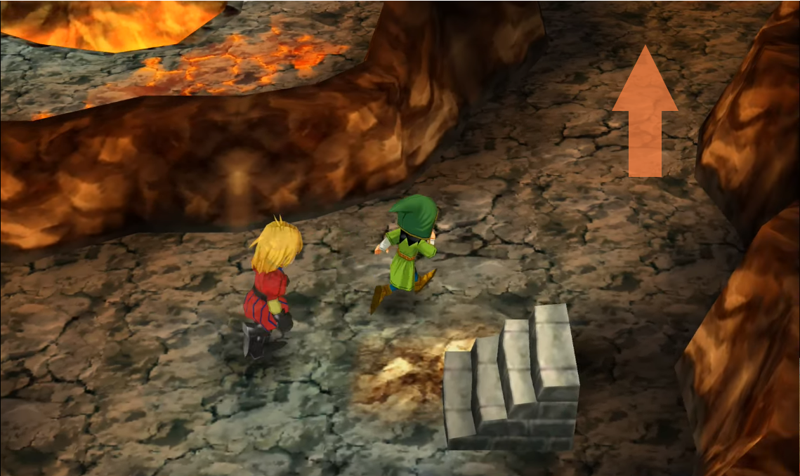 Pick the seed and keep going down (1) | Dragon Quest VII