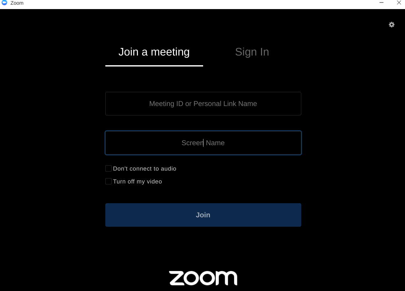 How to Change Zoom Screen Name and How to Sign Out DREAM IT Service Desk