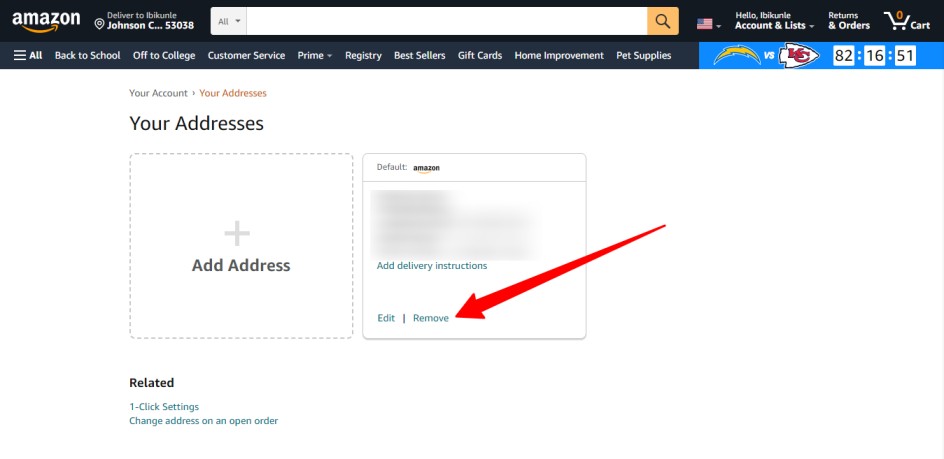 How To Remove Address From Amazon Desktop - Image - 3