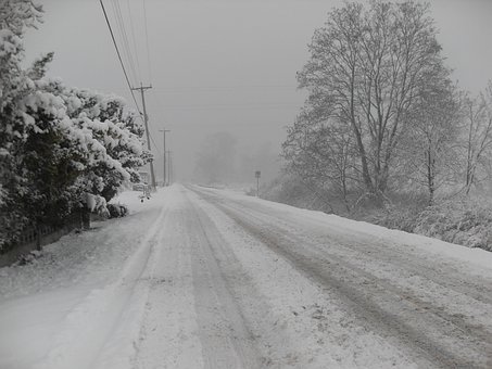 Snow, Road, Winter, Cold, Travel, Ice