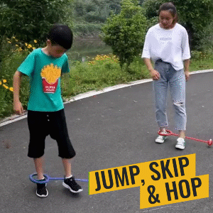 LED Flash Ankle Skip Ball