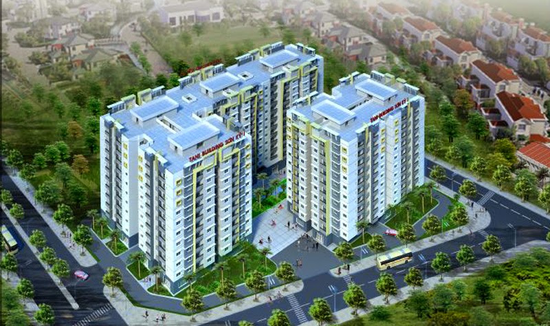Phối cảnh chung cư Sơn Kỳ 1 Phối cảnh chung cư Sơn Kỳ 1