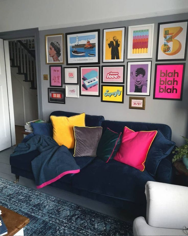 increase positive energy in new home - add some colour