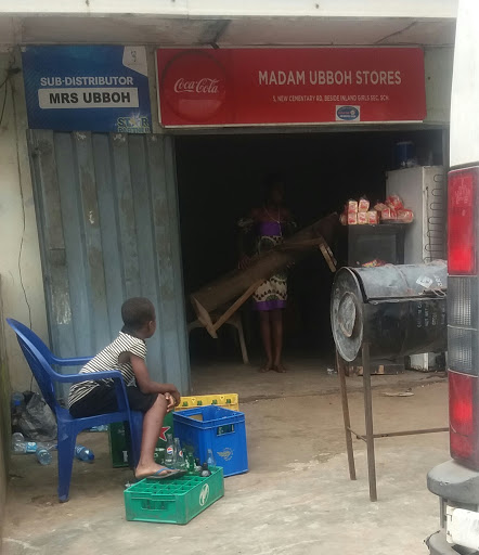Madam Uboh stores, Beside Inland Girls Sec. School, 5 New Cemetery Rd, Niger Bridge Layout, Onitsha, Nigeria, Discount Store, state Anambra