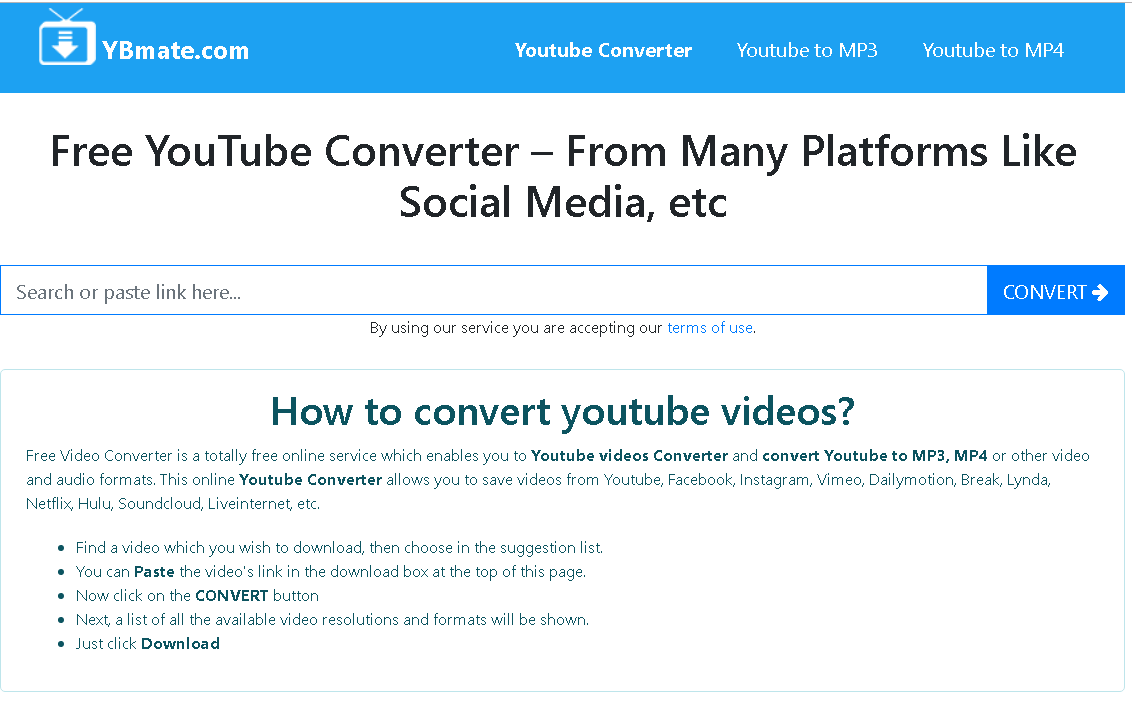 The best Youtube converter to Mp3 - Mp4 -