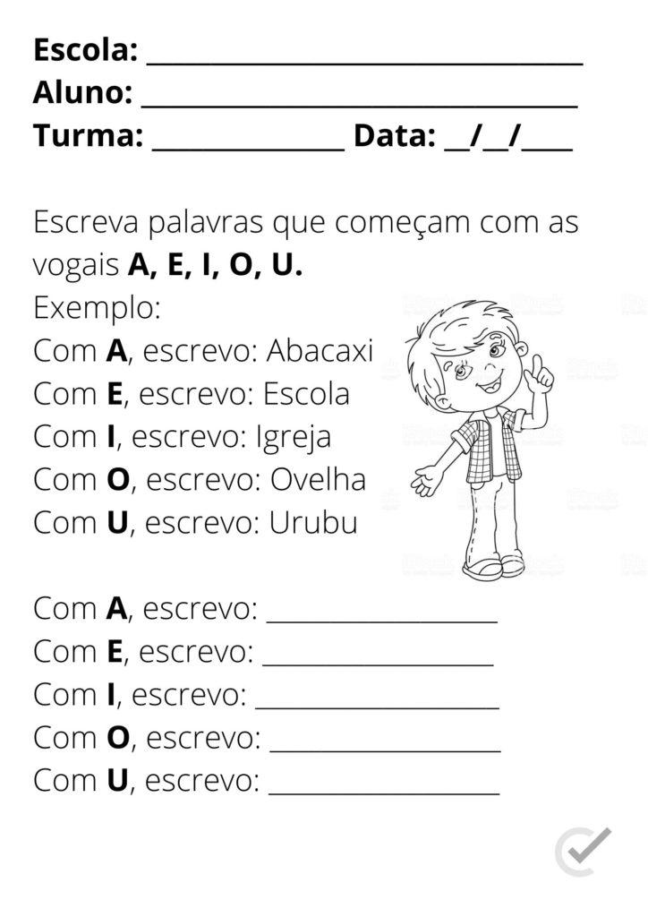 45 Atividades de alfabetização para imprimir [em PDF]
