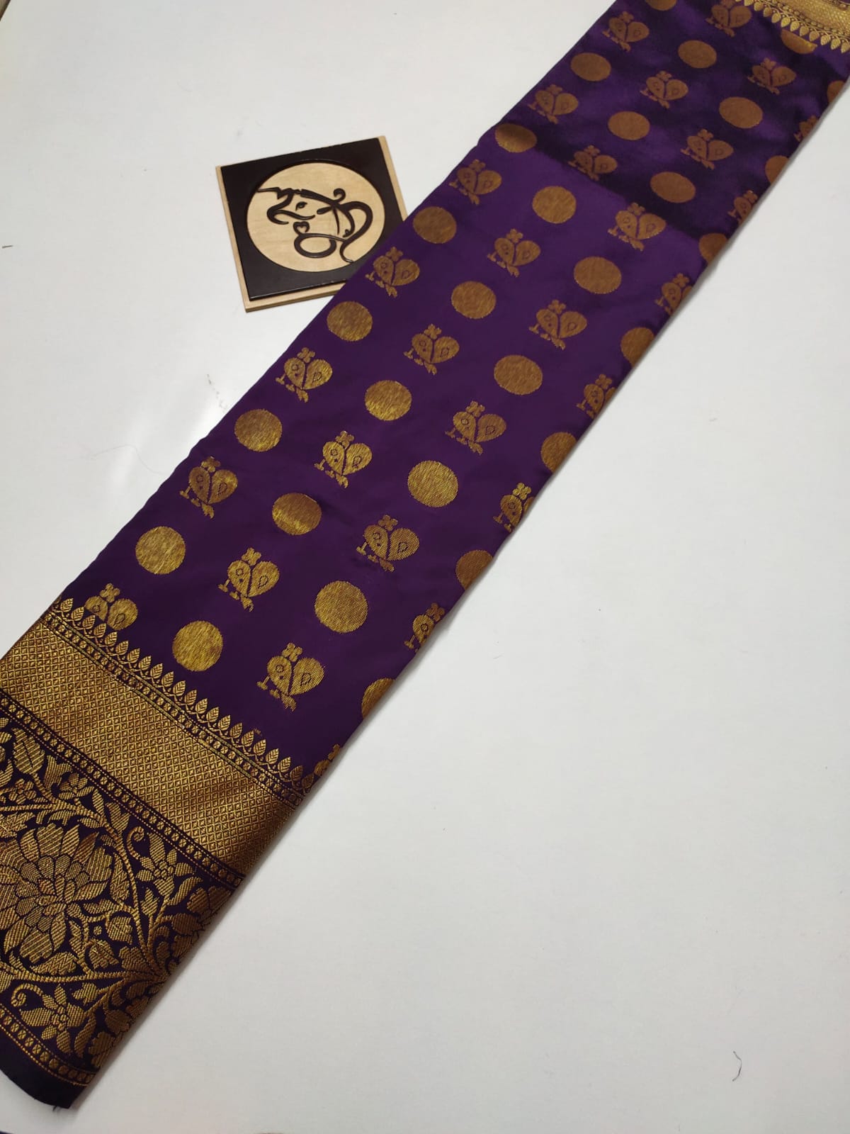 Beneras dupiona soft silk with kanchi gold zari border sarees
