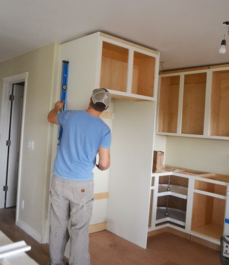 How to Build a DIY Refrigerator Cabinet · Chatfield Court