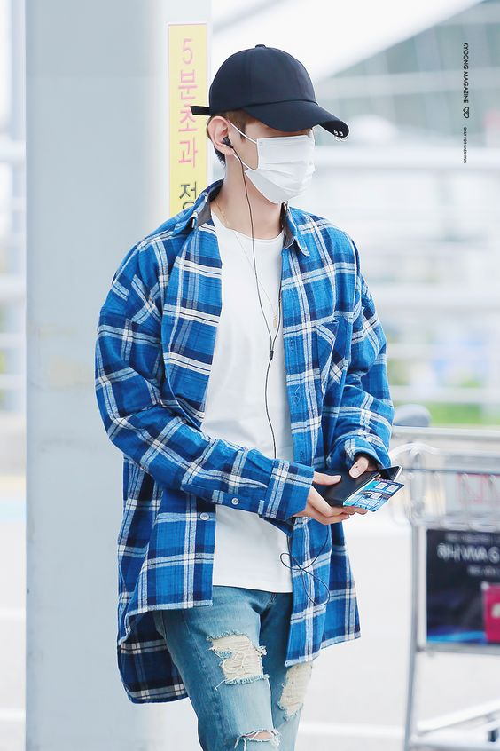 Mix Flannel với Jeans thêm phần hoàn hảo cho outfit