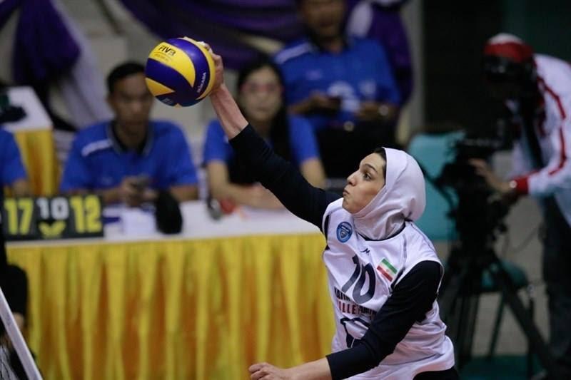 เมเดห์ บอร์ฮานี (Maedeh Borhani) นักวอลเลย์บอลสาวที่ต้องการพาทีมไปสู่ระดับเอเชีย 6