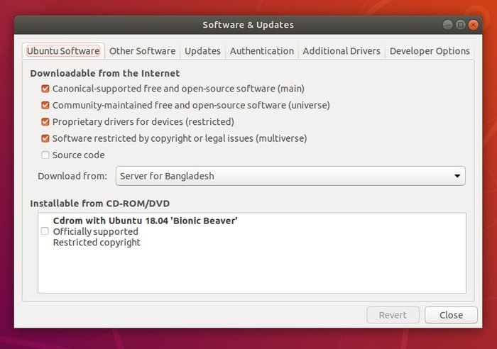 Инструмент обновления системы Ubuntu