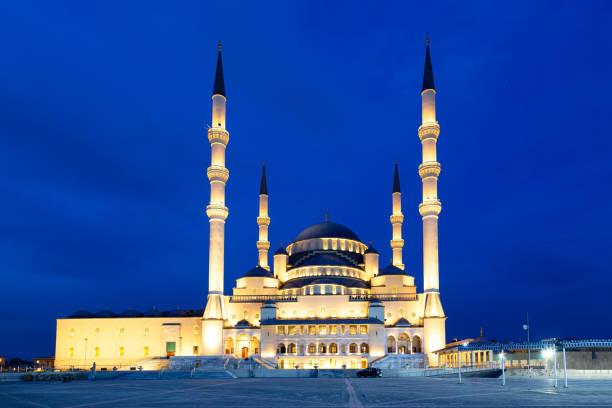 Ankara Turkey Night Kocatepe Mosque Stock Photos, Pictures & Royalty-Free  Images - iStock