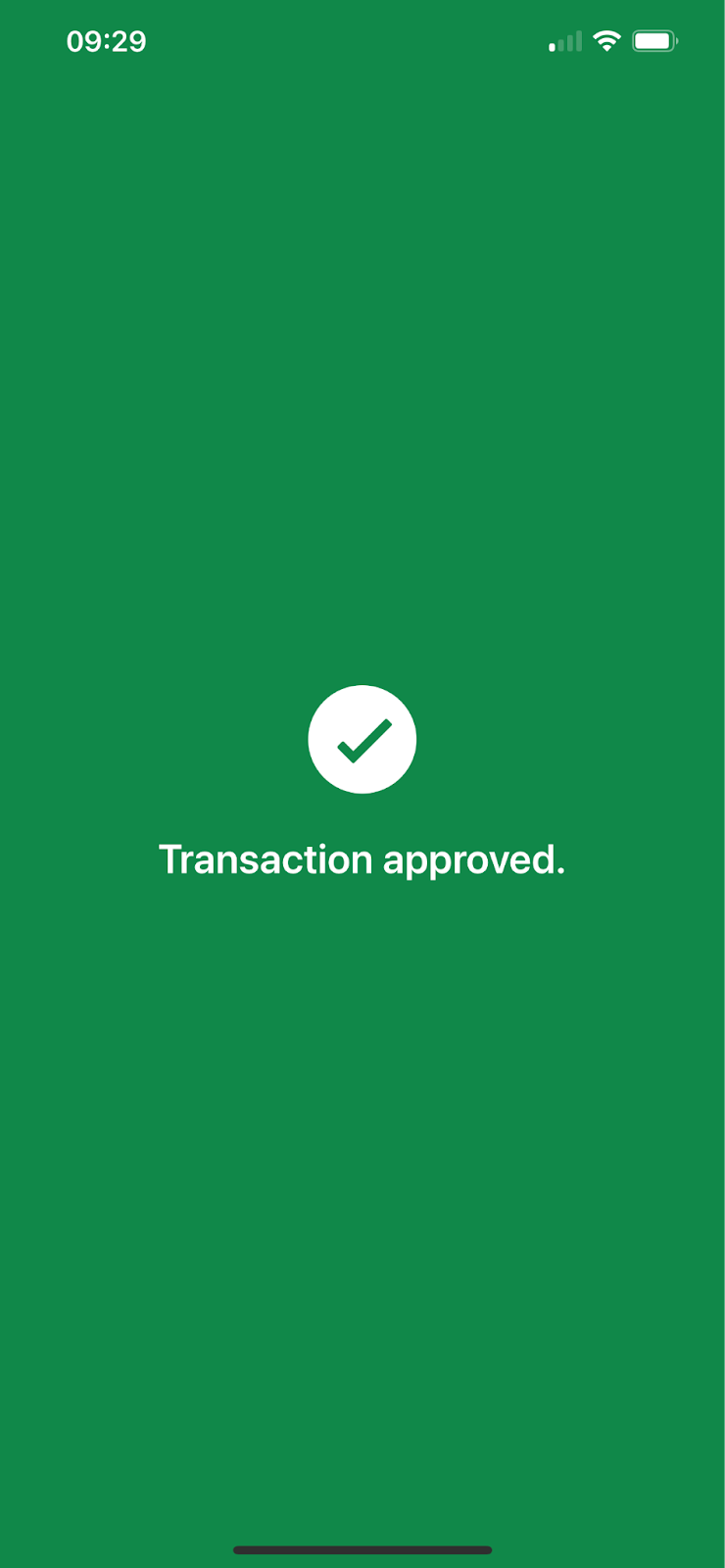 Transaction Approval