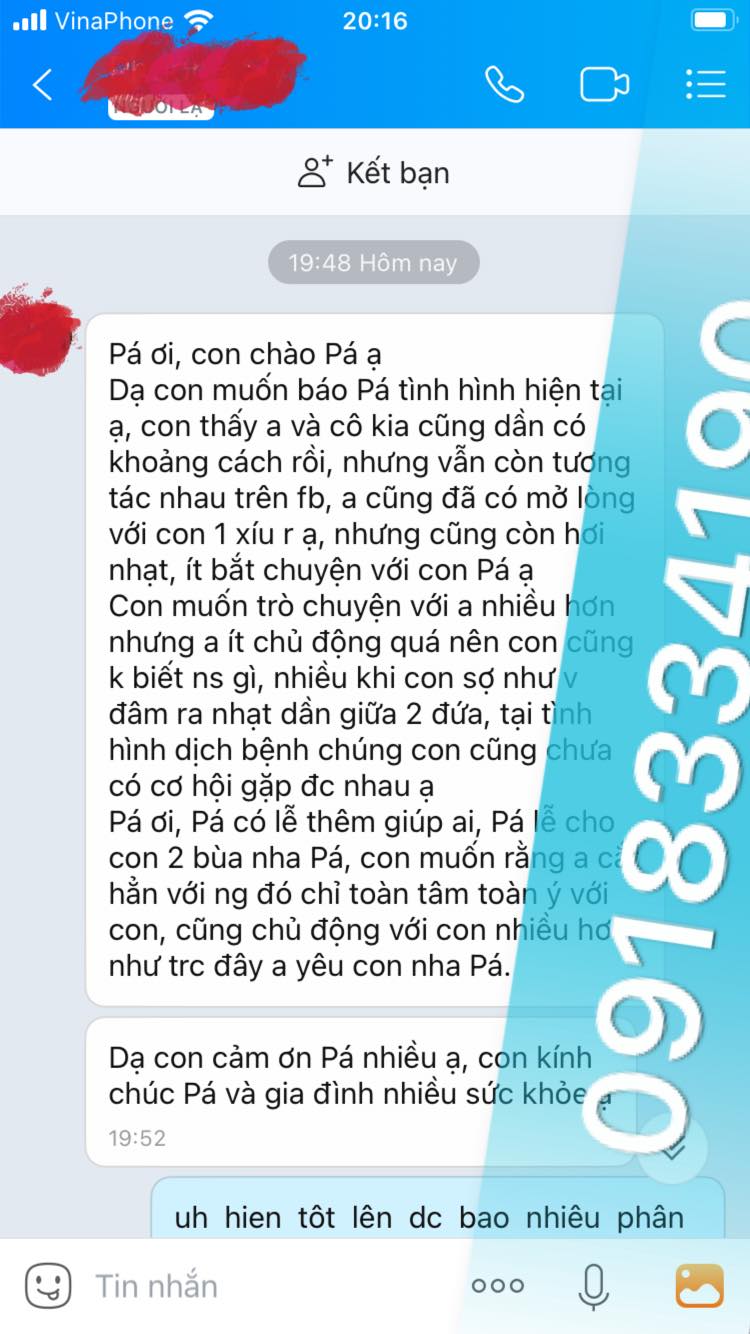 Thứ ba: Quên chuyện gia đình nhưng nhớ những liên quan đến “người kia”