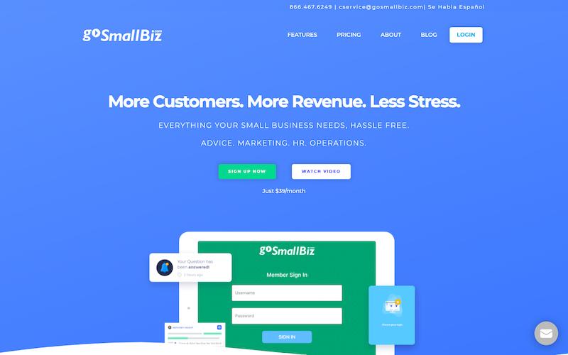 GoSmallBiz: crea estados financieros