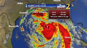 Image result for hurricane  Nate