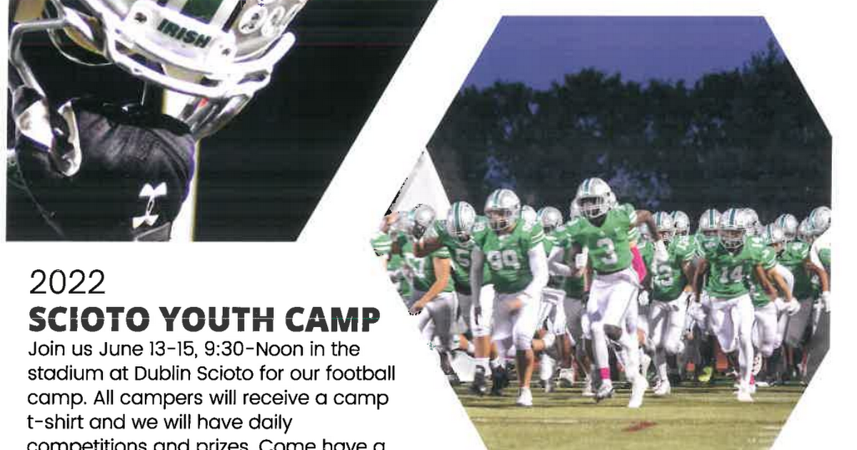 DSHS Football Camp Flyer