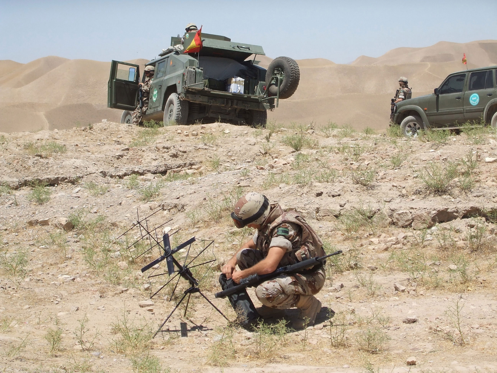 EZAPAC TACP team deployed to Afghanistan. 