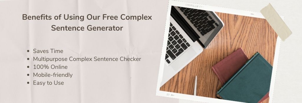 How To Use Complex Sentence Generator | Sentence Identifier