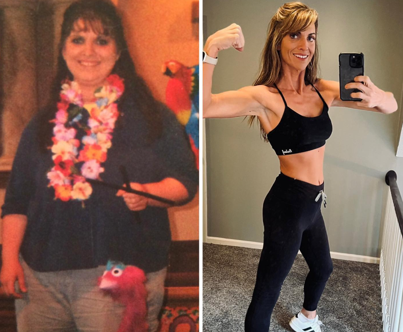 Kelly Hogan before and after photo