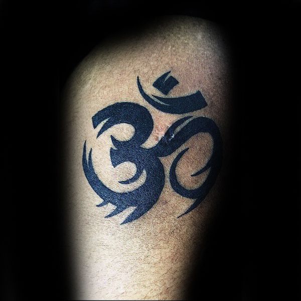 ลายสักโอม แขน4