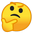 thinking face emoji