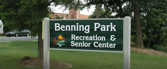 During the autumn, Benning Hills Park is a wonderful destination.