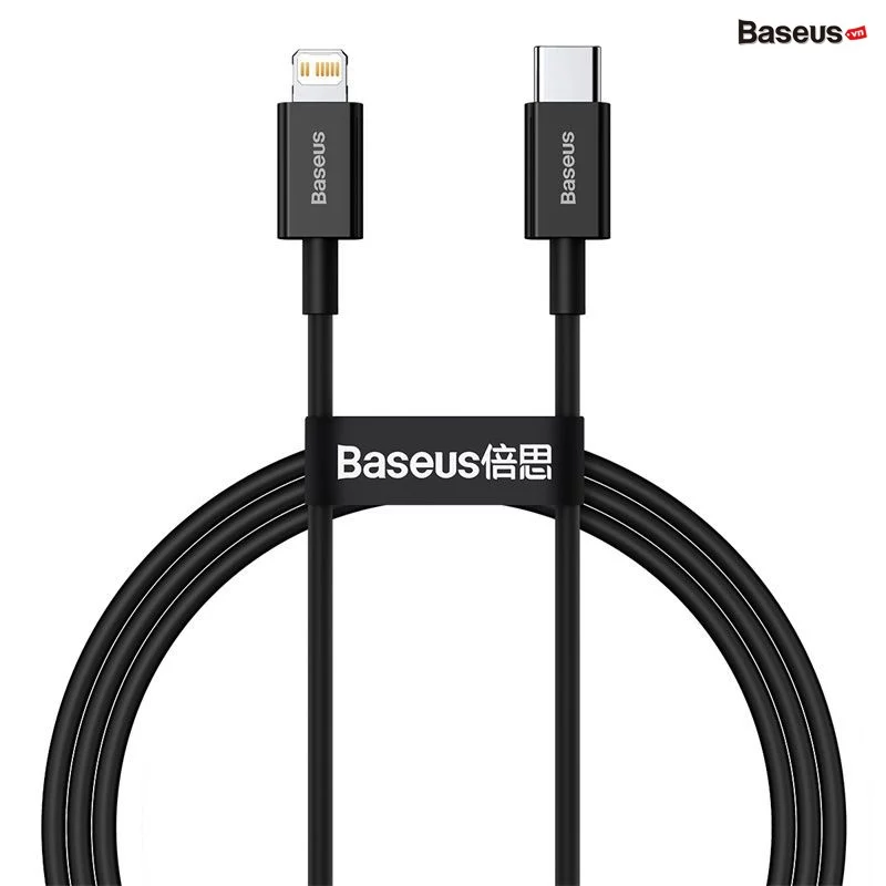 Cáp sạc nhanh Baseus Type C Lightning