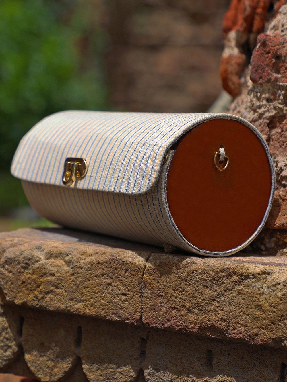 the loom - Grey Organic Cotton Sling Bag