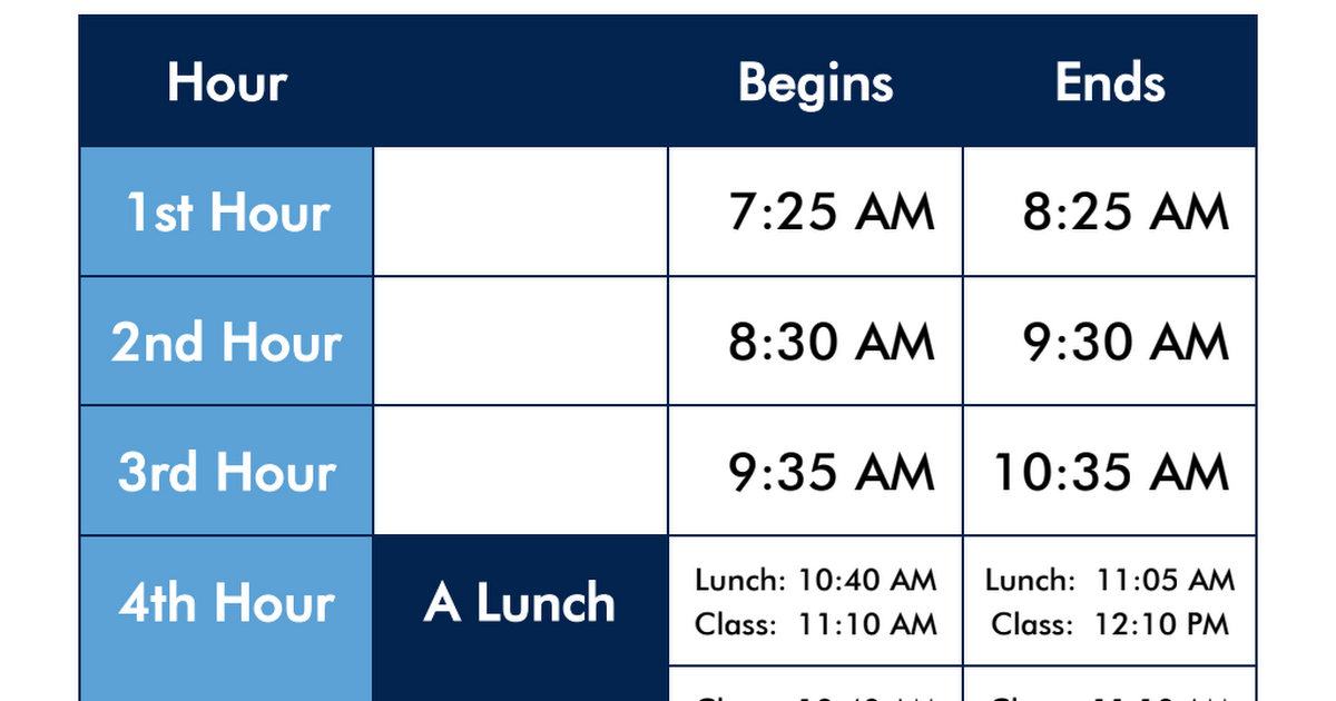 SHS Time Schedule 2021-2022 Lunch Times.pdf - Google Drive