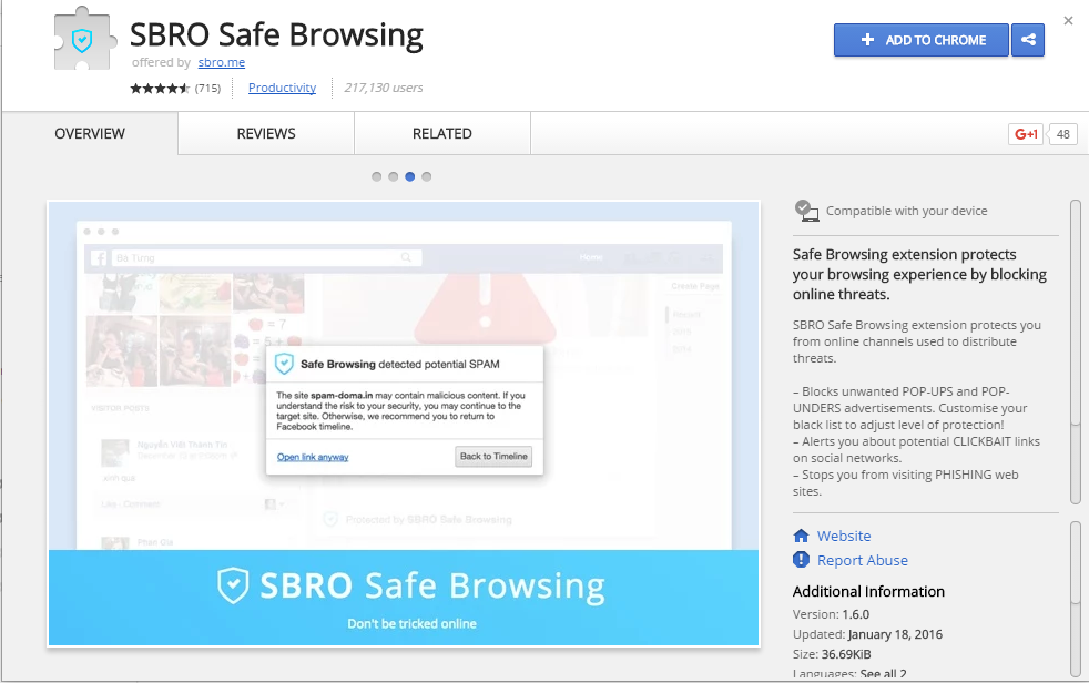 SBRO-Safe - Internet • Chặn quảng cáo độc miễn phí với SBRO Safe Browsing • http://i.imgur.com/eyIGsFx.gif • Trước đây, Internet là nơi mà bạn có thể theo dõi biết bao nhiêu câu chuyện đầy cảm hứng trên những... 9OWhJMG6fkjzZp7FpMTdxQLKwGXXvuEj1Te49faxO1mJavlwPxcSrIuw2oFf2VoT20HMrL8dqhnPl5EnTIGMOO-jdr9XH4VKZS9t-nlP4o93-dHNHJkBhR6PnQ_OYU6dTfuBPbvm