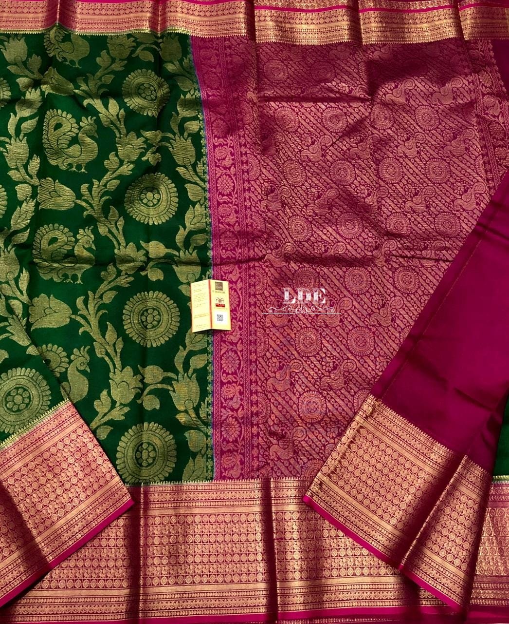 Pure Banaras dupian pattu saree