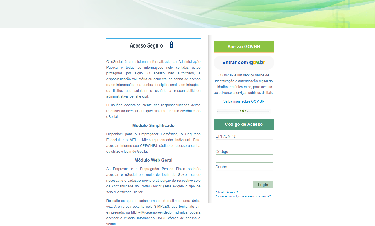 site gov.br