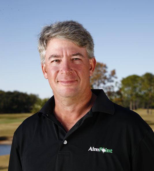 Mark Sweeney, inventor of armpoint putting