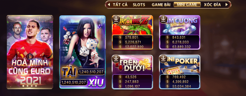 Những mini game thú vị nhất của Sunwin