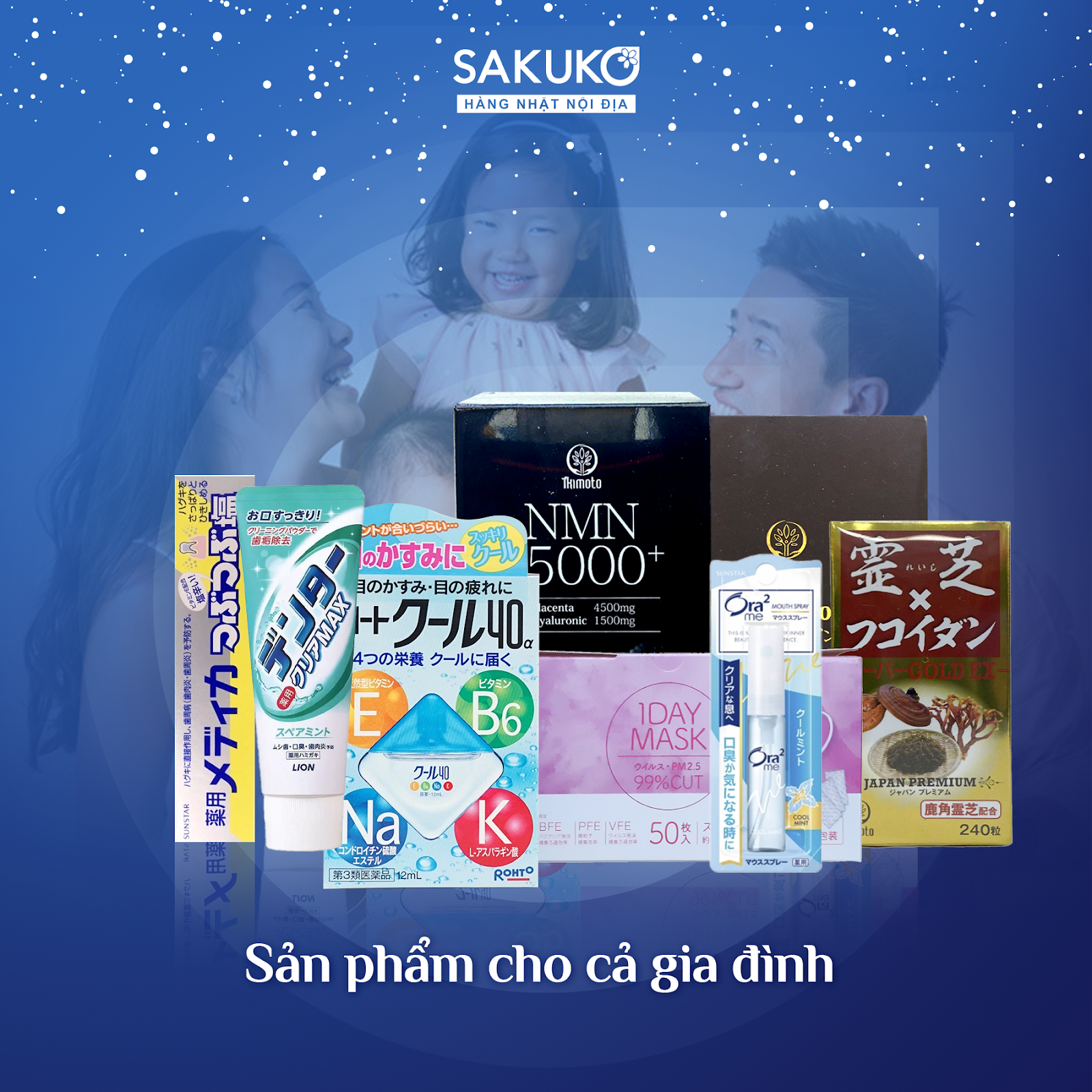 APP SAKUKO - CHĂM LO SỨC KHỎE TỪNG THÀNH VIÊN TRONG GIA ĐÌNH BẠN