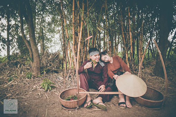 chụp ảnh cưới phong cách làng quê ở palatino studio