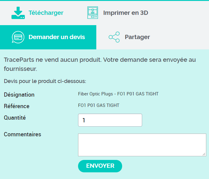 obtenir des demandes de devis en ligne via un formulaire ou via une URL qui renvoie vers leur propre formulaire de contact