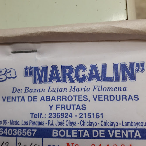 Opiniones de Marcalin en Chiclayo - Mercado