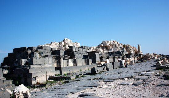 ruins in Umm Qais